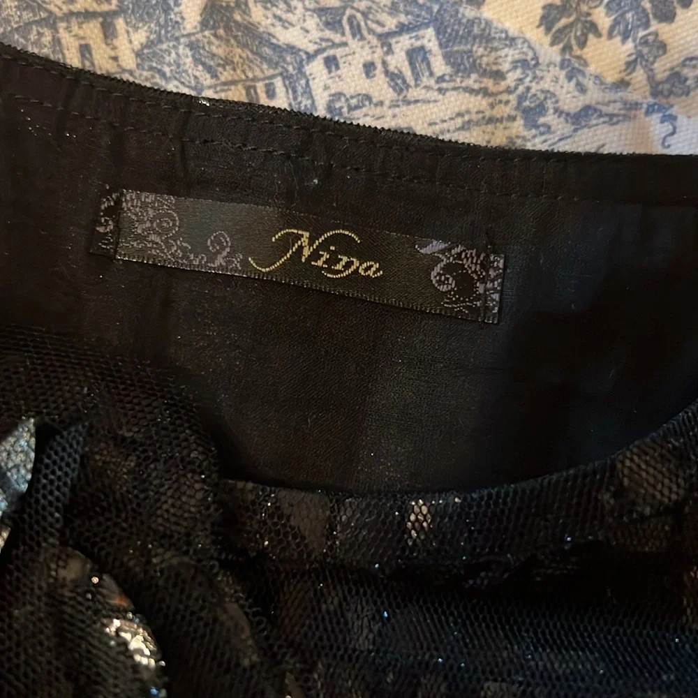 Nina Dress in Black Floral, Size Medium - Picture 14 of 17